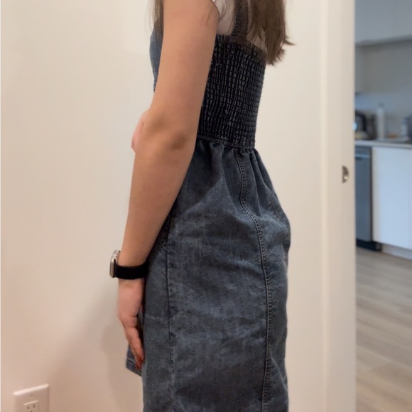 Mini denim dress for sale! - Picture 3 of 4